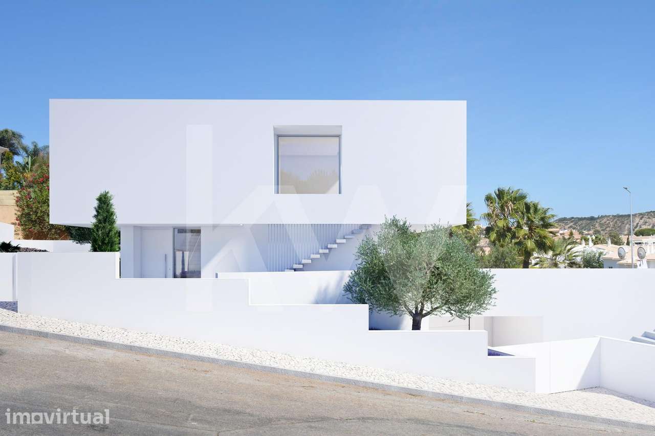 Moradia em construção na Praia da Luz com vistas panorâmicas para o ma - Grande imagem: 4/18