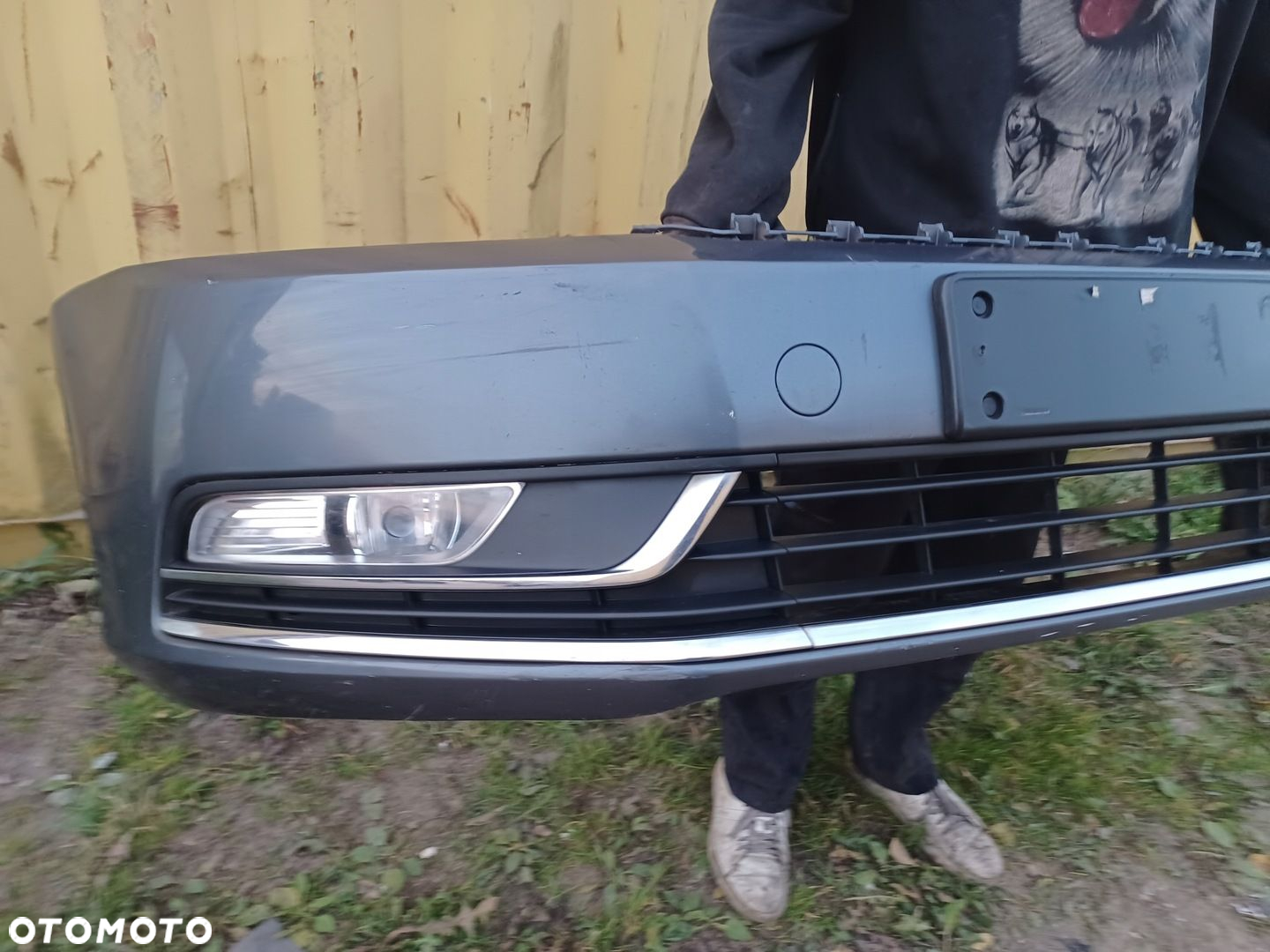 VW PASSAT B7 2010 - 2014 ZDERZAK PRZÓD PRZEDNI KOMPLETNY PDC 3AA807221 - 3