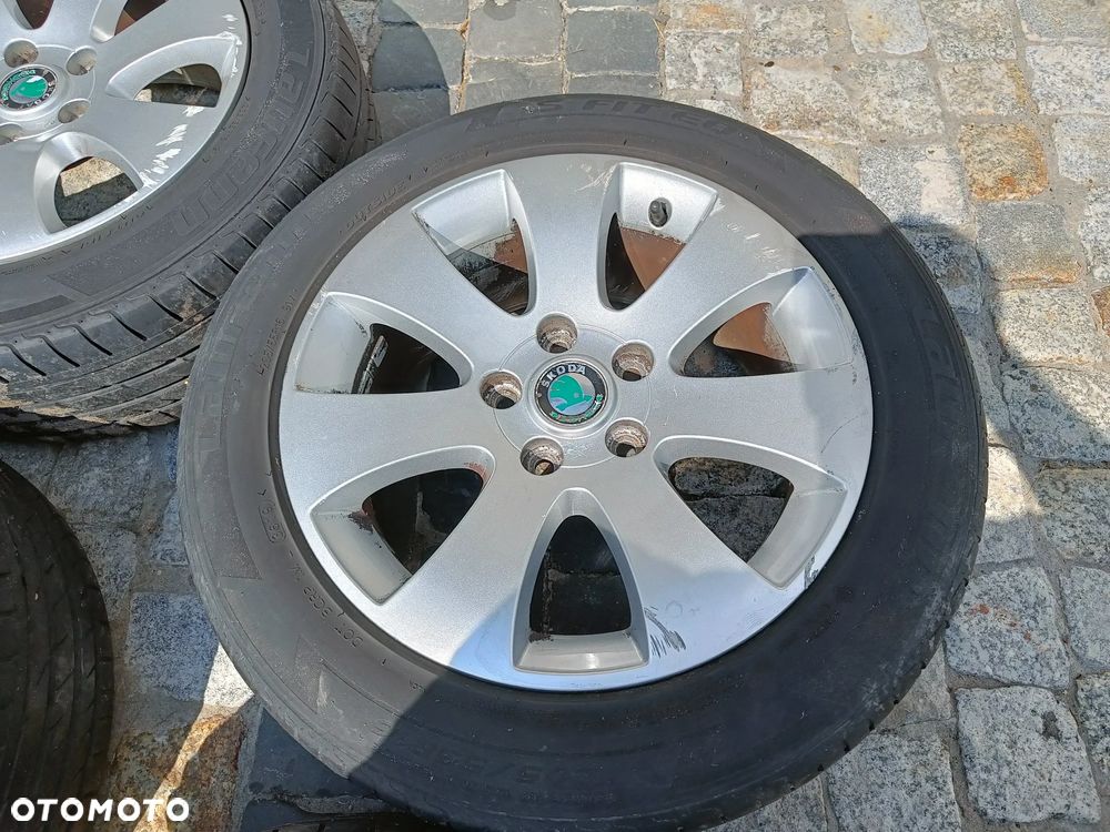 Felgi Aluminiowe 16 Skoda Superb 5x112 ET45 3T0601025 Seat Audi VW - 12