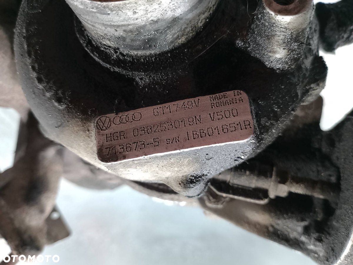 TURBINA Z KOLEKTOREM FORD GALAXY 038253019N   GT1749V  713673-5 1.9 TDI - 8