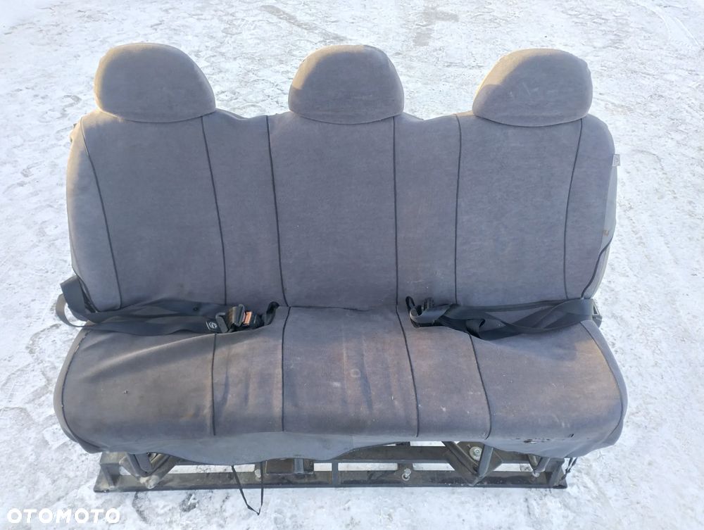 KANAPA, ŁAWA, FOTELE DRUGIEGO RZĘDU, PASY, DOKA PEUGEOT BOXER II, CITROEN JUMPER 2006/2014 ROK - 11