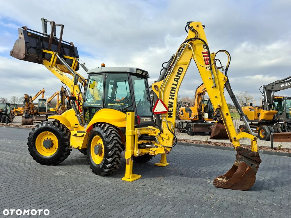 New Holland B115 C / Joystick / Koparko Ładowarka / - 4