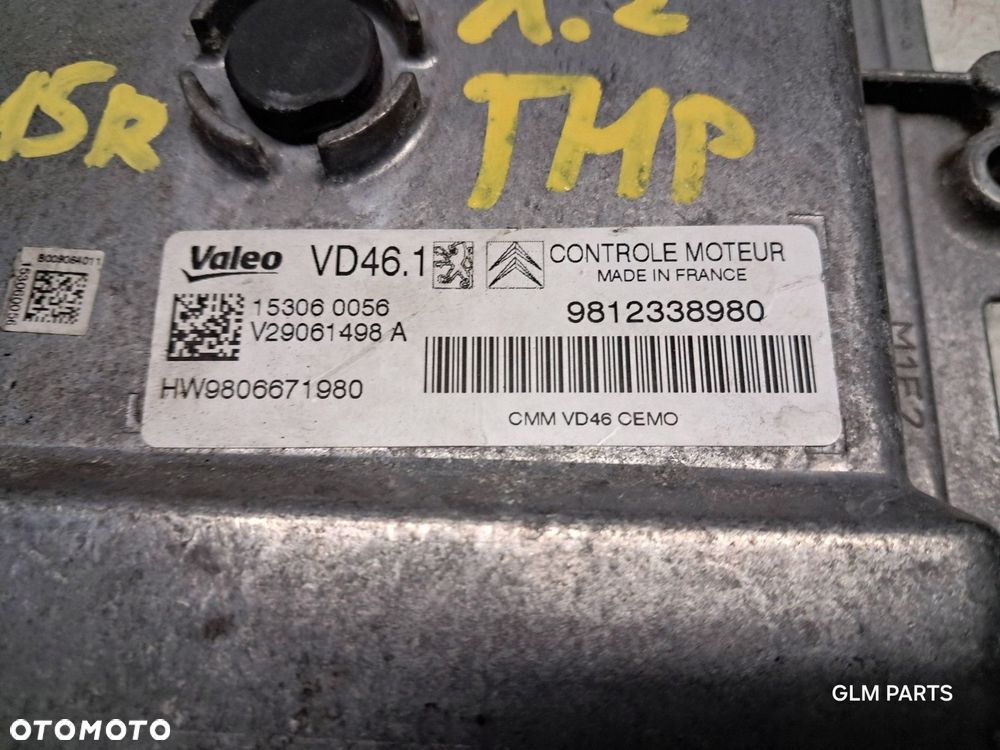peugeot 208 i lift 1.2 thp zestaw startowy komputer bsi kluczyk stacyjka - 3