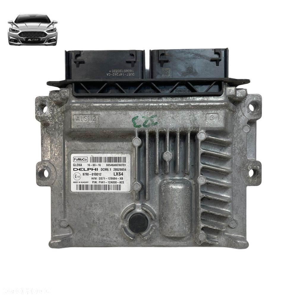 STEROWNIK SILNIKA 2.0 TDCI EURO 6 FORD KUGA MK2 FV41-12A650-ACE - 1