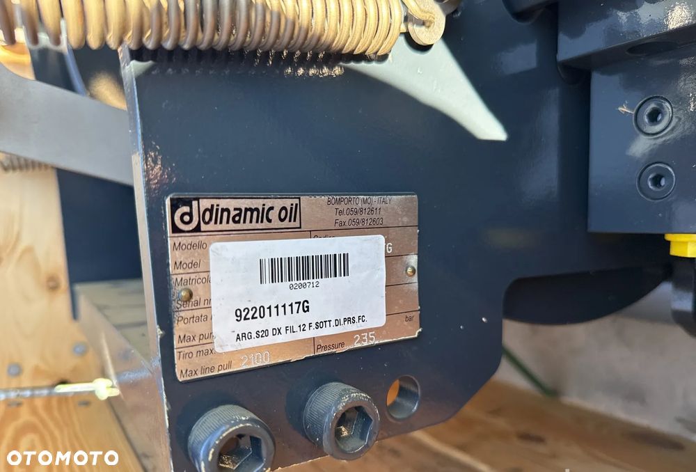 Części bęben żórawik wciągarka Merlo  DIECI 4017 3814 3816 - 4