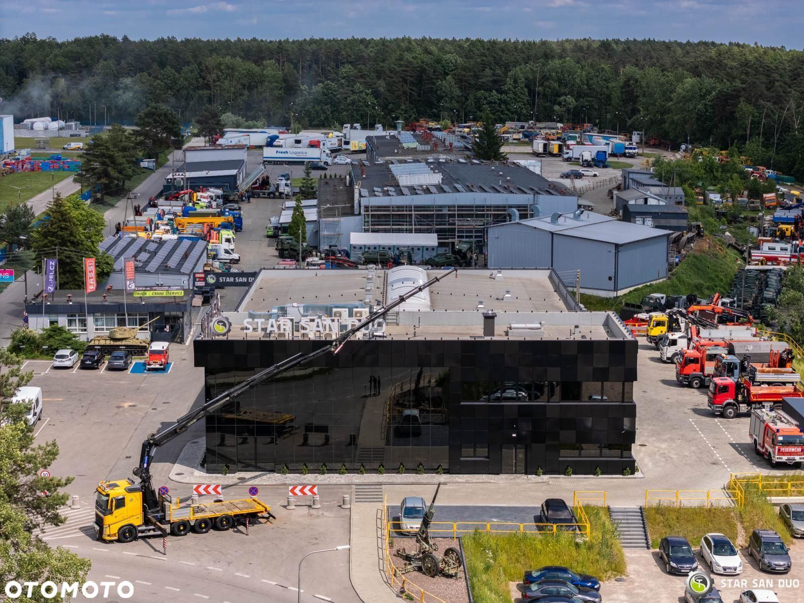 Volvo FH 540 8x4 HMF 6020 Fly Jib  Wciągarka Ciągnik - 4