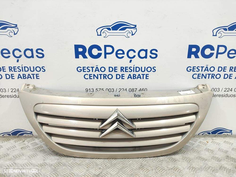 Grelha Pára-choques Frente Frontal Original Citroen C3 MK1 - 1