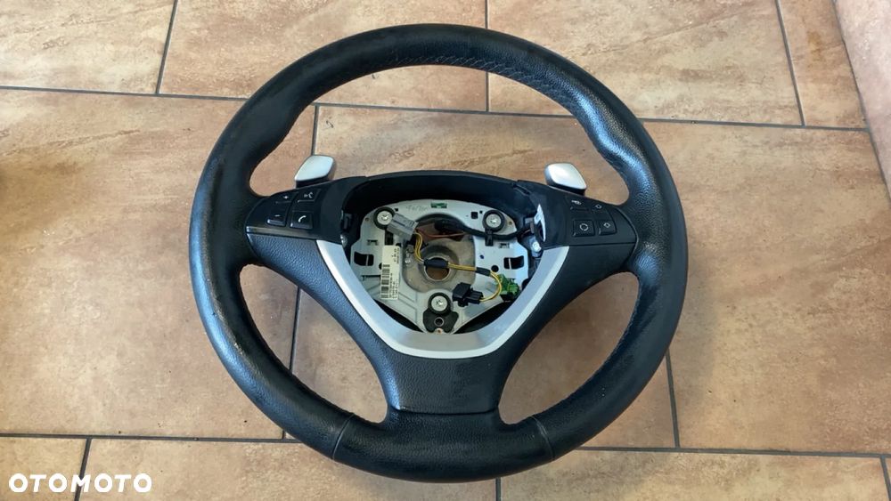 KIEROWNICA SKÓRA SPORT ŁOPATKI MULTI BMW X5 E70 X6 E71 6789975