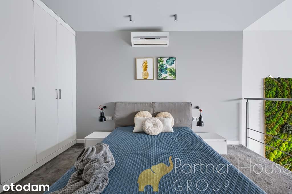 Dwupoziomowy Loft | Qbik | Klimatyzacja | Garaż