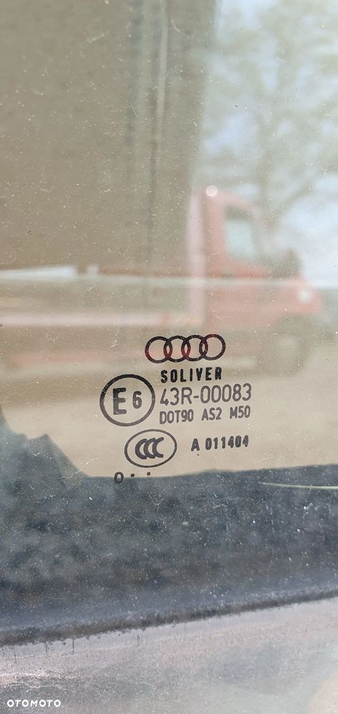 Szyba drzwi prawy przód przednia prawa Audi A6 C6 AS2 - 2
