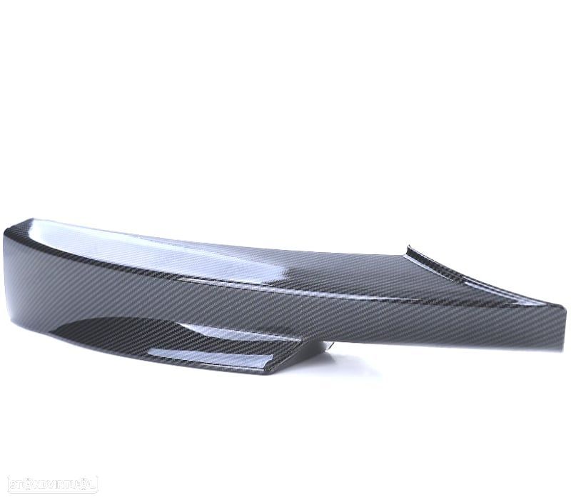SPLITTERS PARA-CHOQUES FRONTAL BMW E90 E91 08-12 LOOK M CARBONO - 2