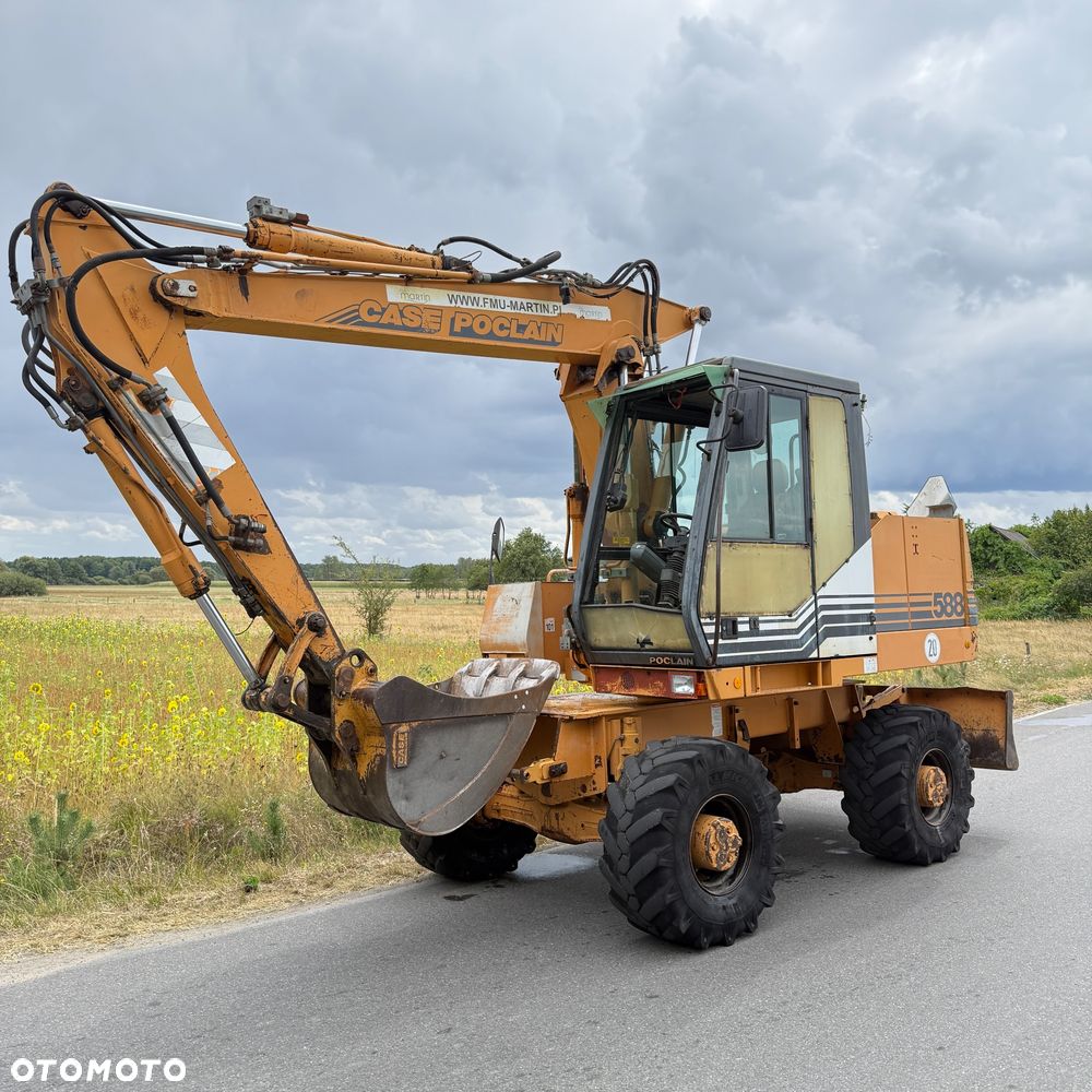 Case Poclain 588 14 ton koparka obrotówka kołowa - 21