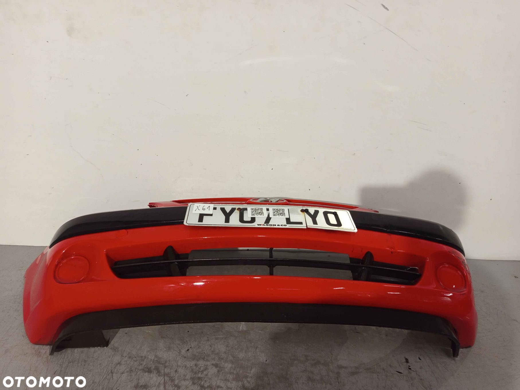 + ZDERZAK PRZÓD PRZEDNI DO HYUNDAI GETZ LIFT FL HL CZERWONY - 1