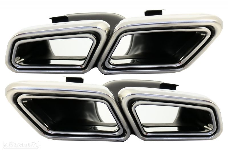 Difusor com Ponteiras Mercedes S W222 (2013 a 2017) - 5