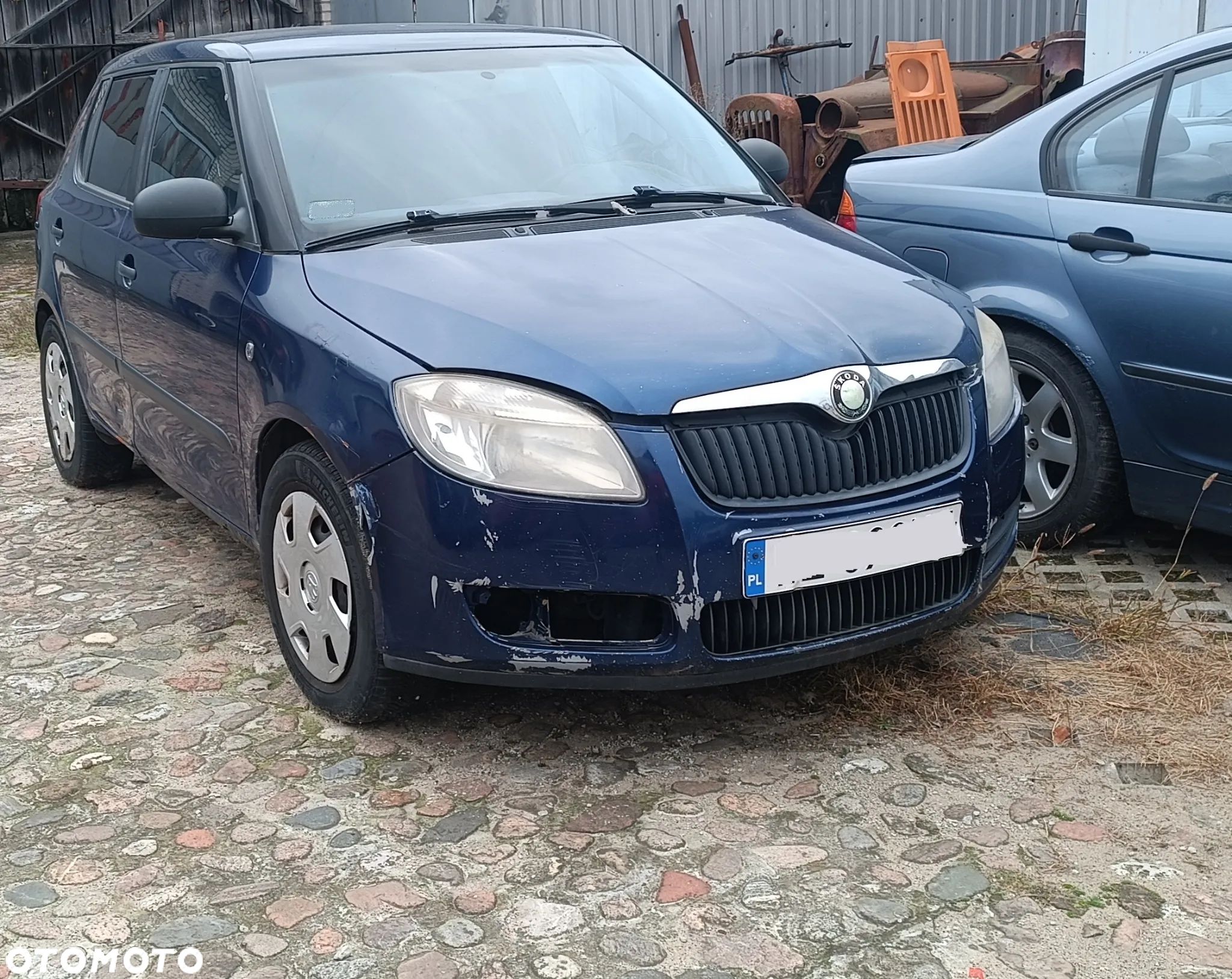 SKODA FABIA II części Drzwi Klapa Błotnik Maska Skrzynia Zawieszenie Szyby - 1