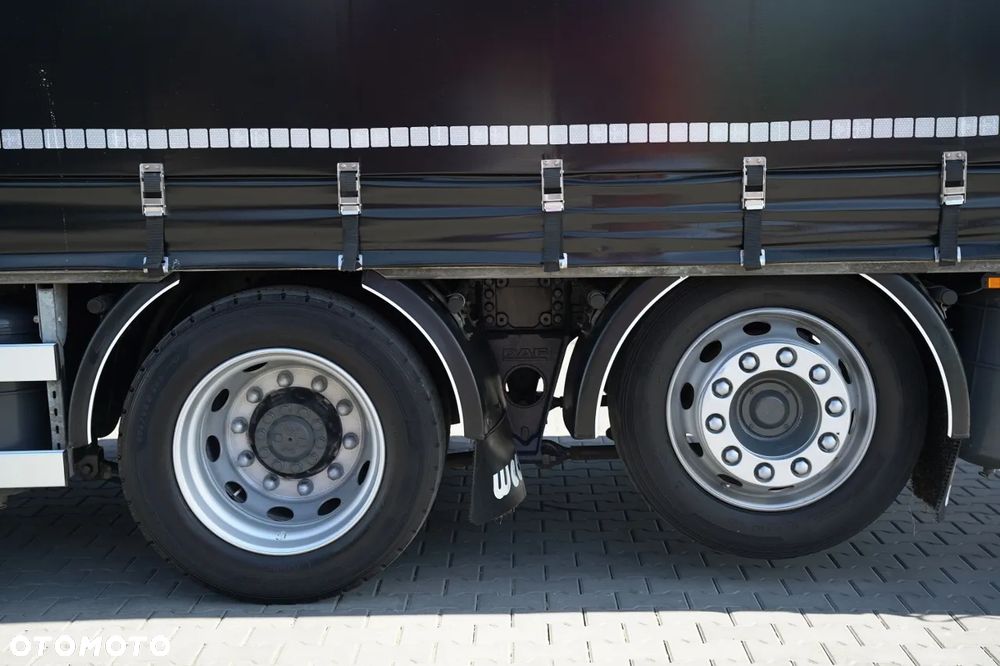 DAF XF 480 / FIRANKA 7,7 M / SSC / 6X2 / KLIMA POSTOJOWA / OŚ PODNOSZONA / - 19