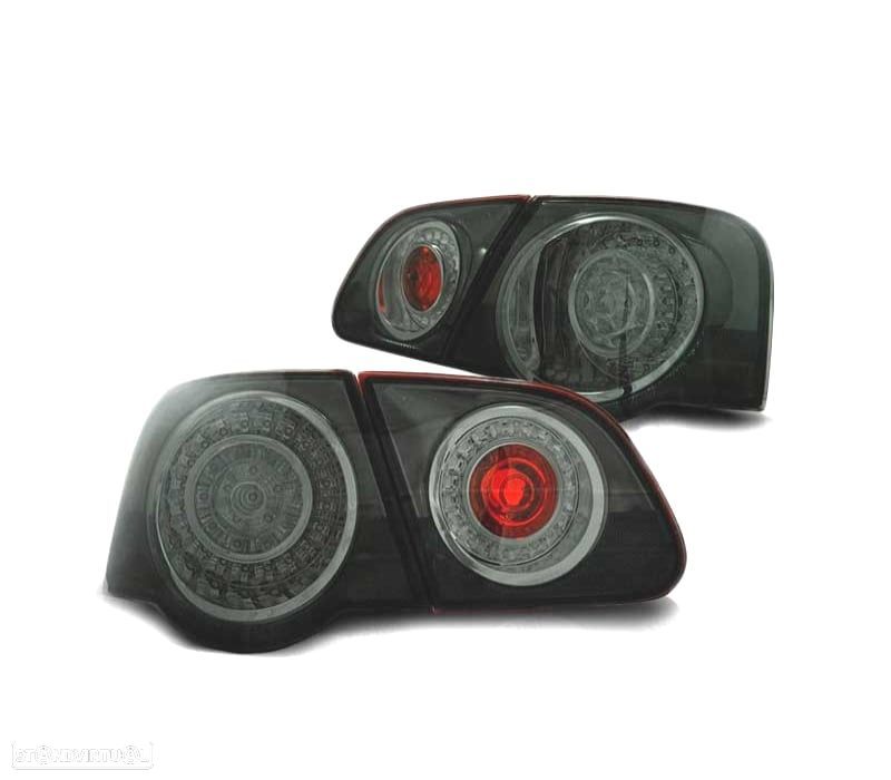 FAROLINS VOLKSWAGEN VW PASSAT B6 3C LIMOUSINE 05-10 LED FUMADOS - 1