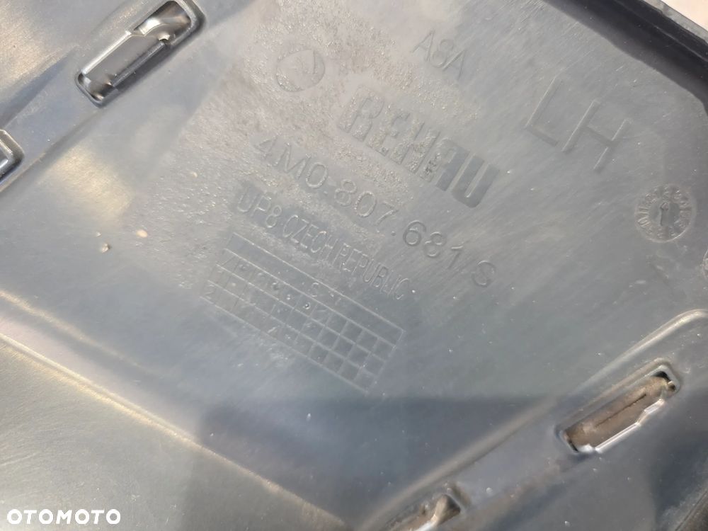 AUDI Q7 4M0 II 14- LEWA KRATKA BOCZNA ZDERZAKA PRZEDNIEGO PRZÓD NR 4M0807681S NR AUKCJI KB13 - 11