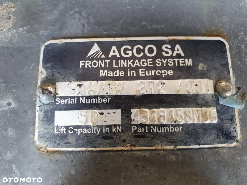 TUZ PRZÓD VALTRA S 323 S323 AGCO 2011 - 6