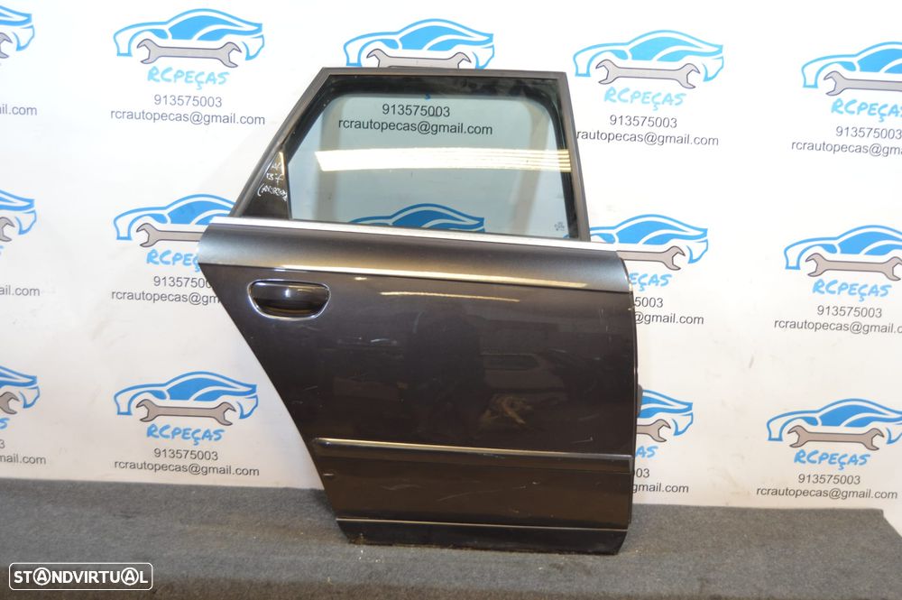 PORTA TRASEIRA TRÁS DIREITA AUDI A4 B7 AVANT CARRINHA SLINE S-LINE S LINE FECHO ELEVADOR MOTOR PUXADOR VIDRO