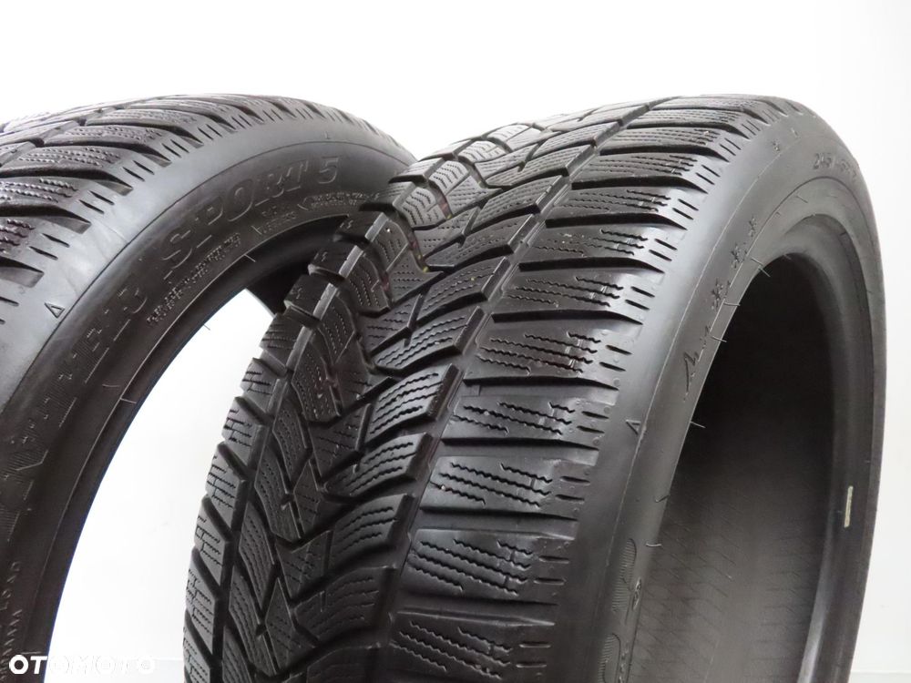 2x 245/45R18 OPONY ZIMOWE Dunlop Winter Sport 5 100V XL - 8