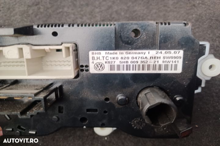 Comanda AC 1K0820047GA 5HB009352 1K0820047GA 5HB009352 Volkswagen VW - 5
