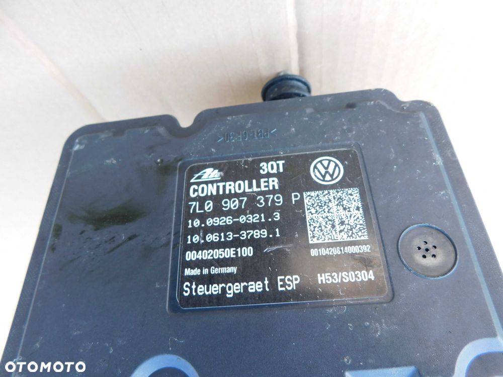 Pompa ABS Sterownik Volkswagen Touareg 7L0614517C 7L0907379P Sprawna - 3