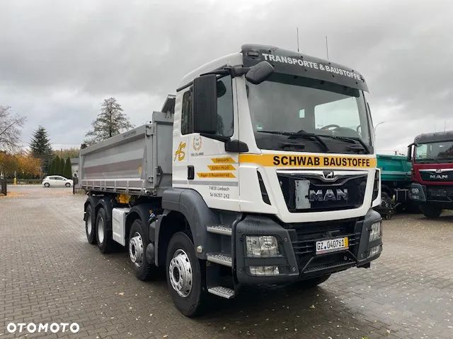MAN TGS 35.460 8X4 wywrotka 3-str MEILLER Bordmatik 2018r, - 6