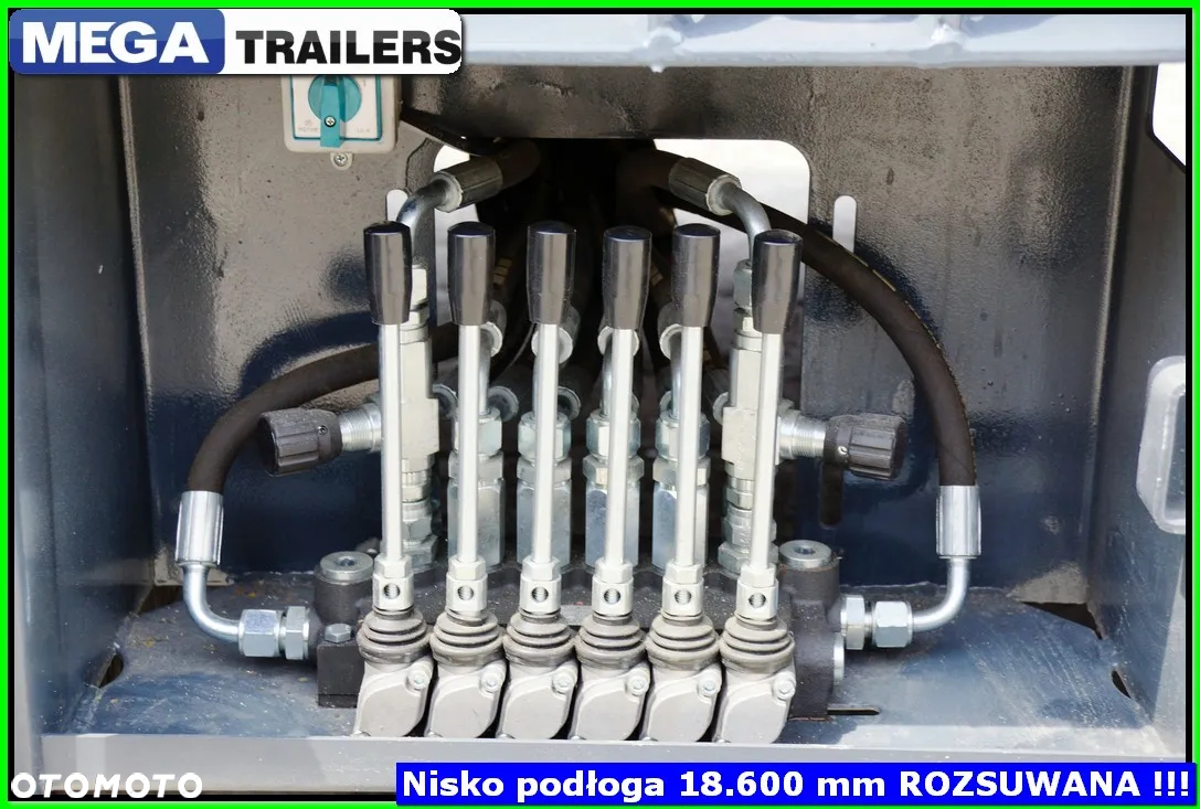 Mega Nisko-podwoziowa dł. 18,60 Mm, ROZSUWANA - KONTENERY 20, 30, 40 Ft !!! - 35