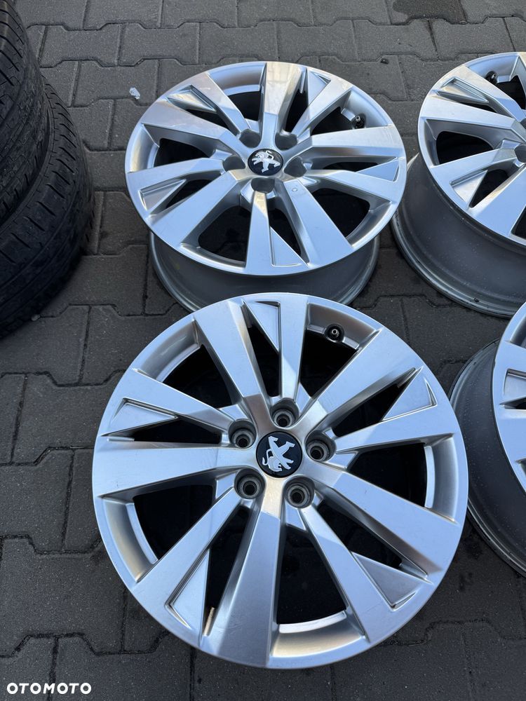 Felgi aluminiowe oryginał Peugeot 5x108 7x17 et42 Citroen Opel DS - 3