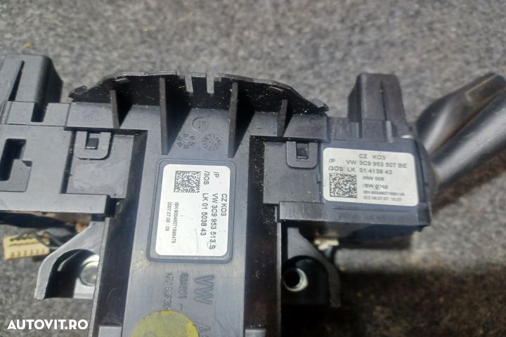 ANSAMBLU MANETE SEMNALIZARE + STERGATOARE + TEMPOMAT 3C9953513S 3C995 - 4