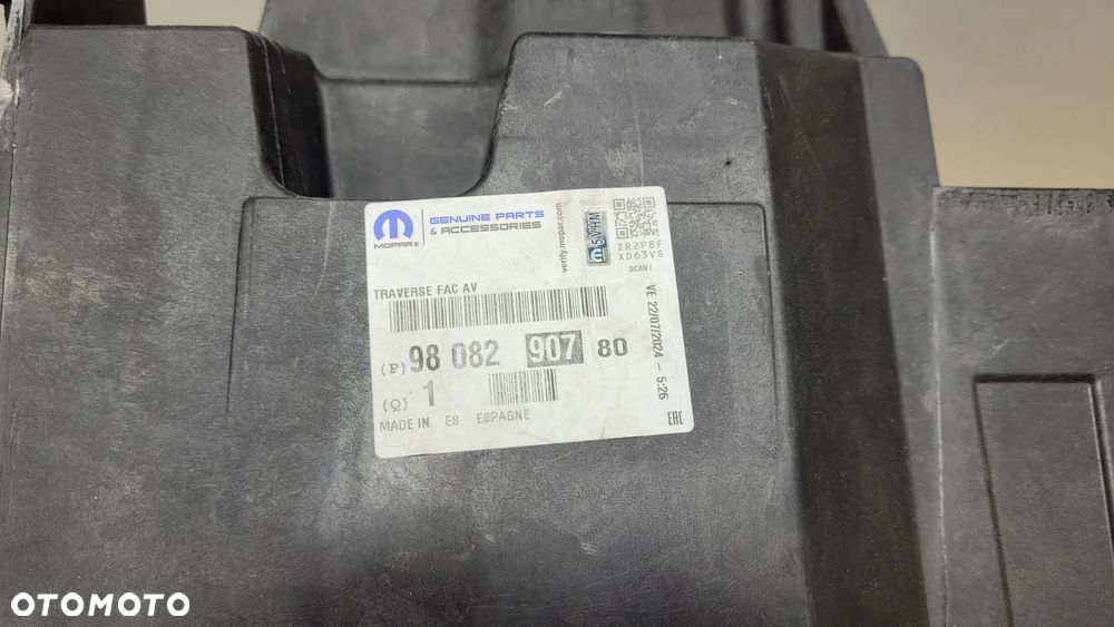 JUMPY III PROACE EXPERT VIVARO 16- SCUDO 21- PAS PRZEDNI WZMOCNIENIE PRZÓD 9808290780 NOWE - 4