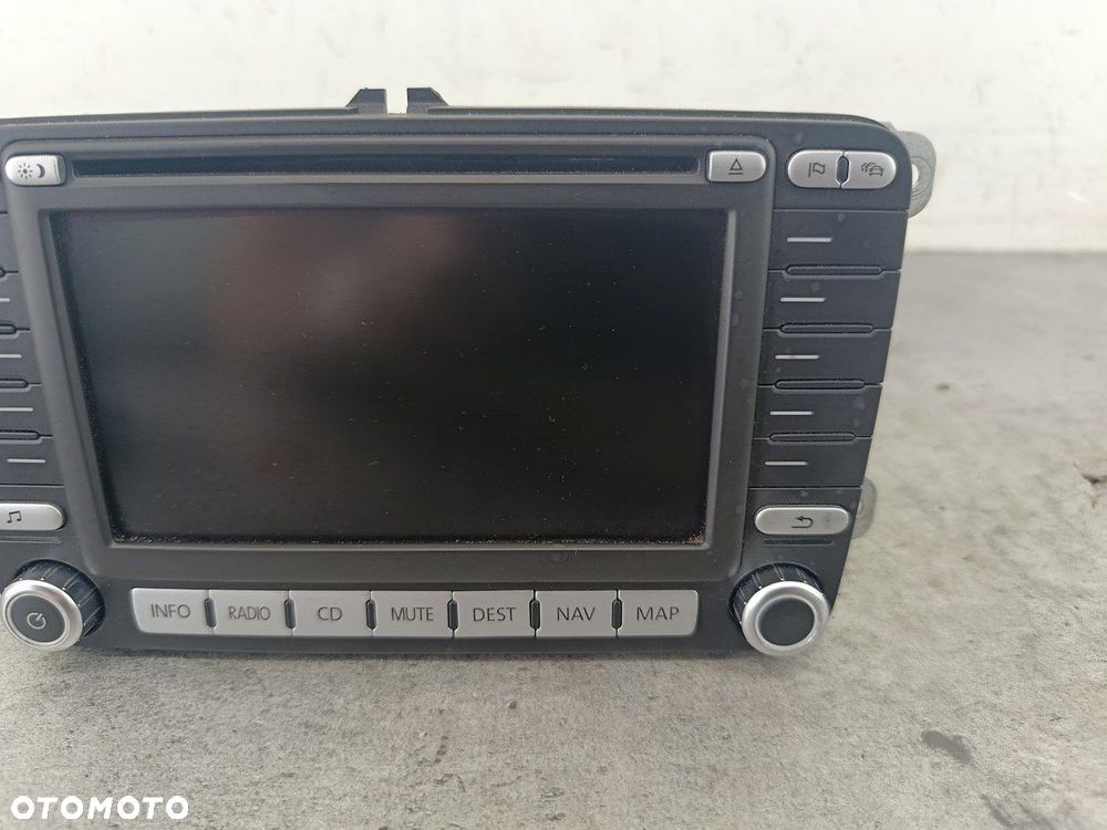 RADIO FABRYCZNE VW GOLF PLUS I 1K0035198C 7612002071  BLAUPUNKT - 6