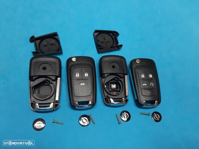 Carcaça caixa da Chave Opel Insígnia Astra J Zafira C, Corsa E NOVA - 2