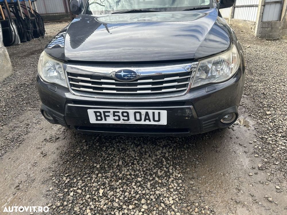 Bara fata Subaru Forester 2007 - 2010 GRI (1220) model cu spalatoare far - 1