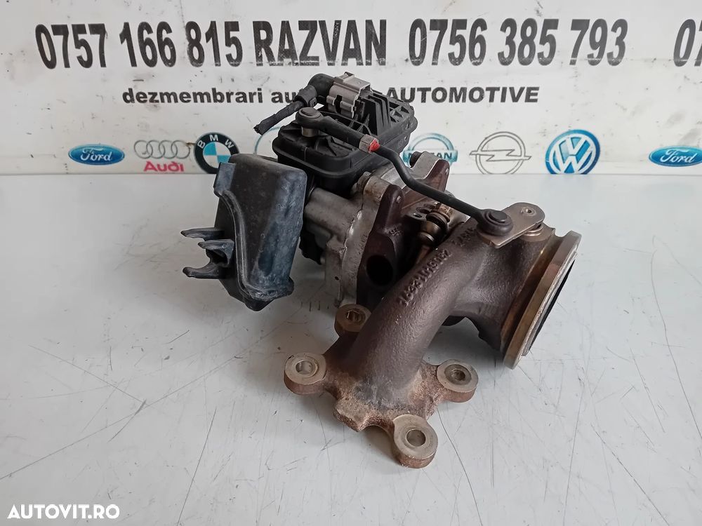 Turbo Turbina Vw Passat B6 Golf 5 Skoda Octavia Seat Leon Touran 2.0 Tdi BKP Cod 03G253019A - 3