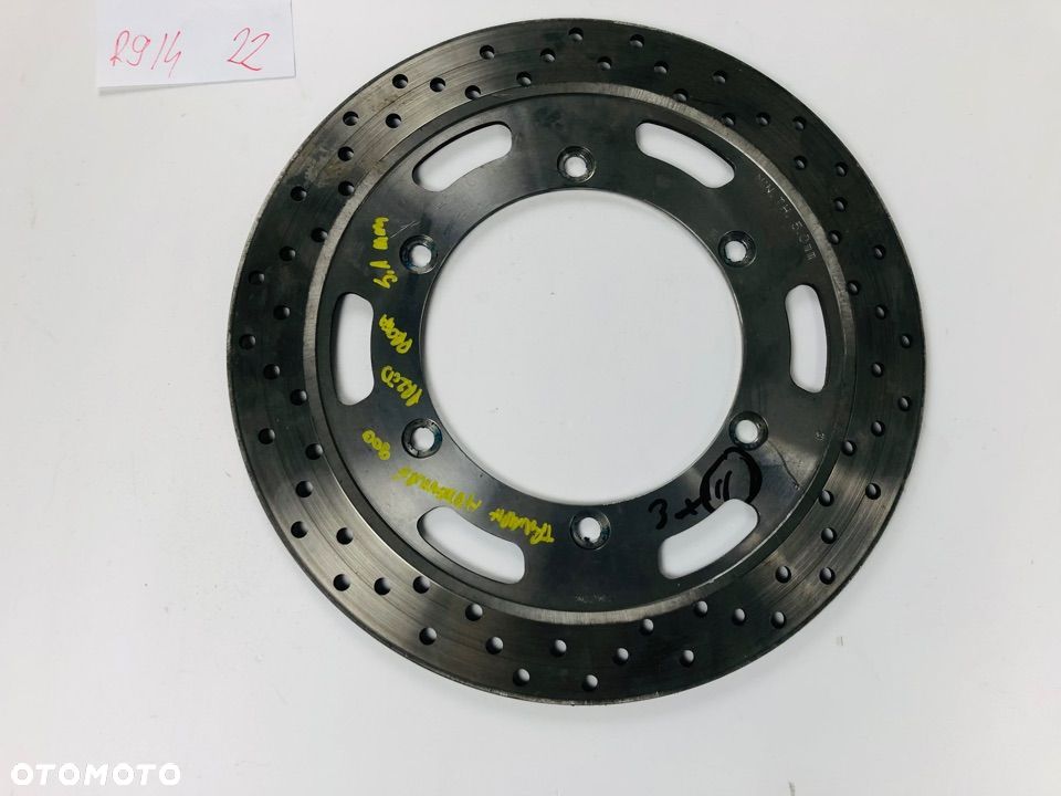 Triumph Adventure 900 tarcza hamulcowa przednia prosta - 2