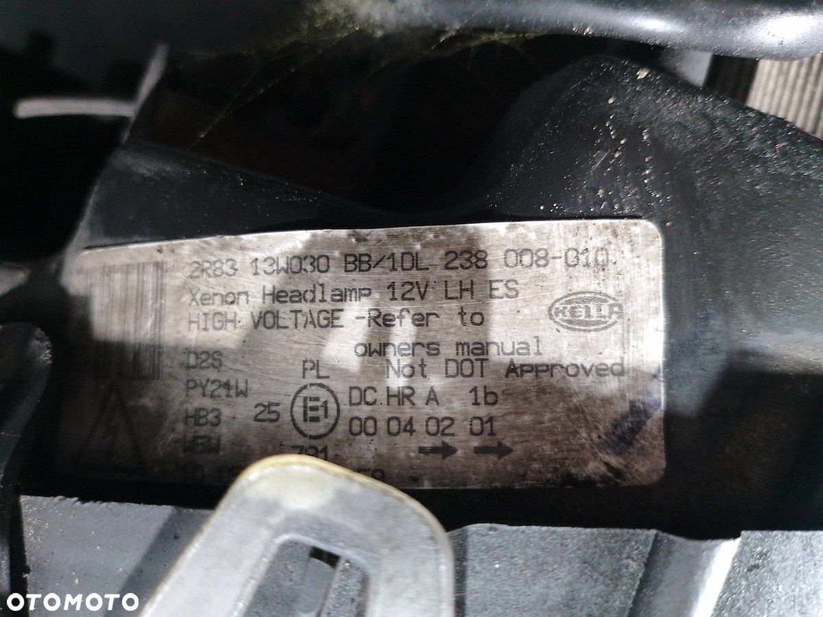 LAMPA PRZÓD LEWA JAGUAR S-TYPE 2R8313W030   237581-00  237581-01 - 6