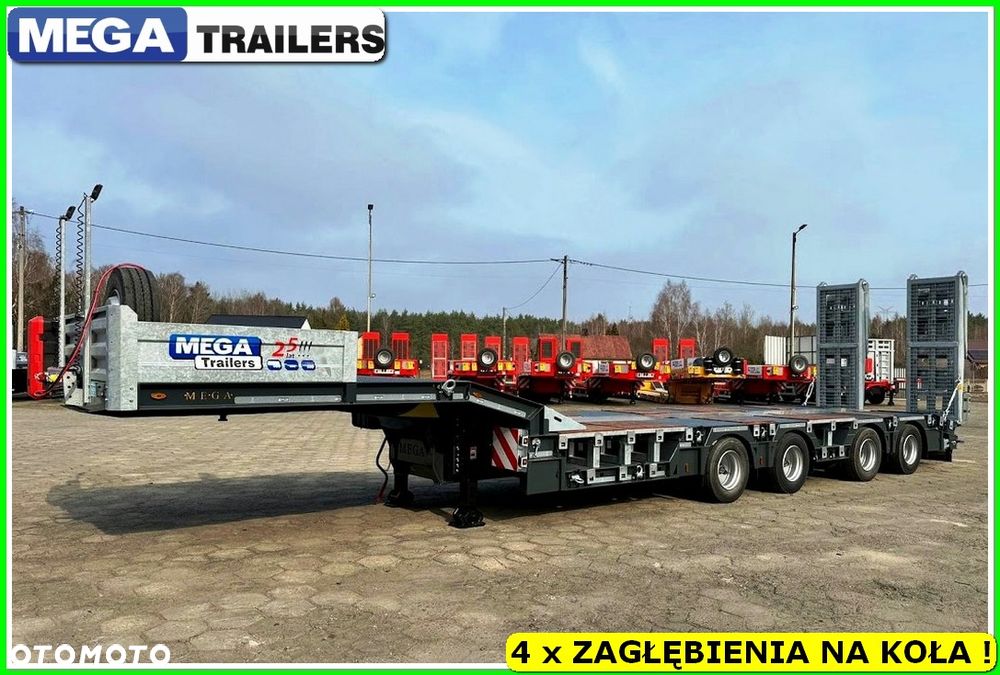 Inny Nisko podłoga 4 osie, ZAGŁĘBIENIA na KOŁA, najazdy długie!! - 3