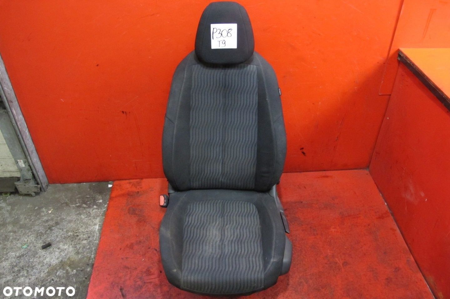 PEUGEOT 308 II T9 SIEDZENIE FOTEL LEWY KIEROWCY EUR PODUSZKA AIRBAG - 1