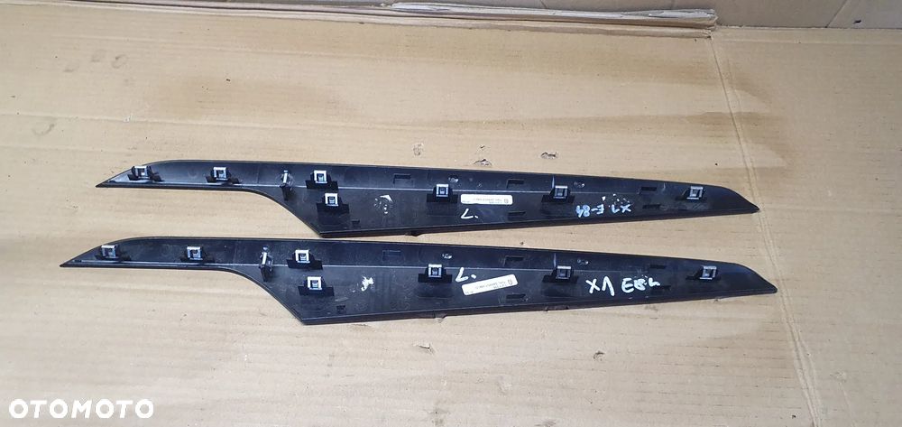 Dekor listwa ozdobna drzwi lewy przód BMW X1 E84 2991389 - 7