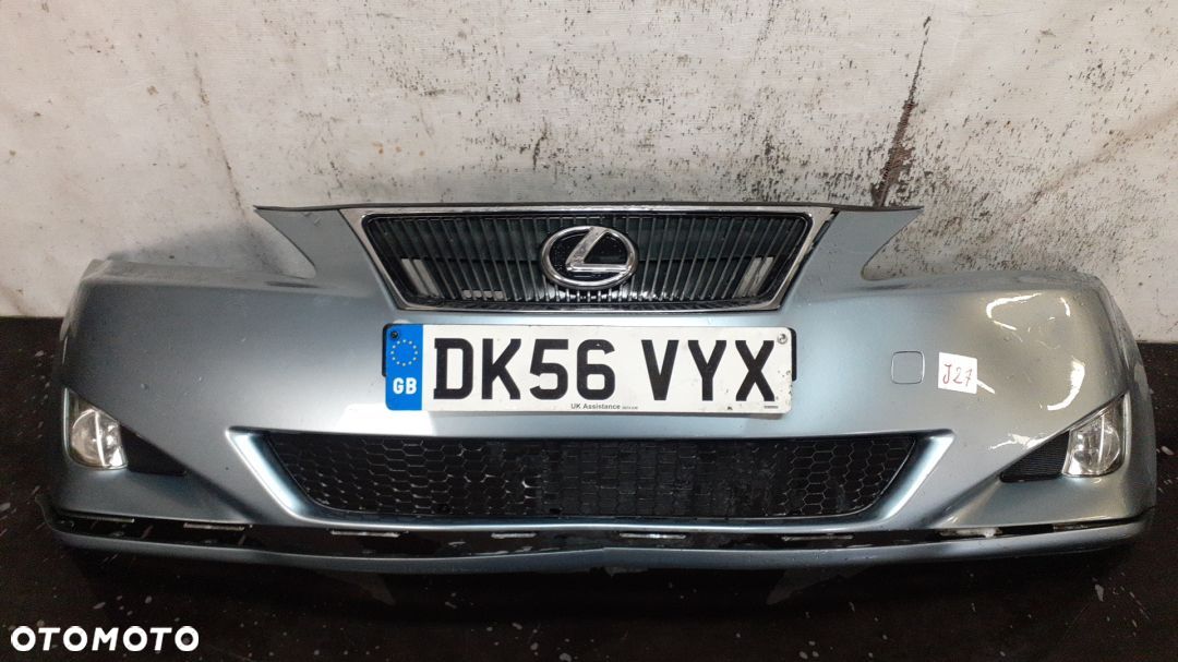 ) ZDERZAK PRZÓD PRZEDNI DO LEXUS IS 2 Gen. IS220 IS250 05-11R + HALOGENY KOD KOLOR 8R6 BŁĘKITNY - 1