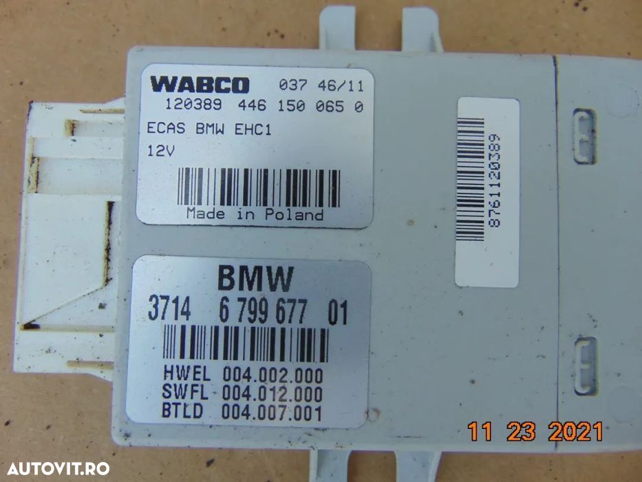 Modul control suspensie BMW f10 F11 F07 f01 e70 e71 - 2