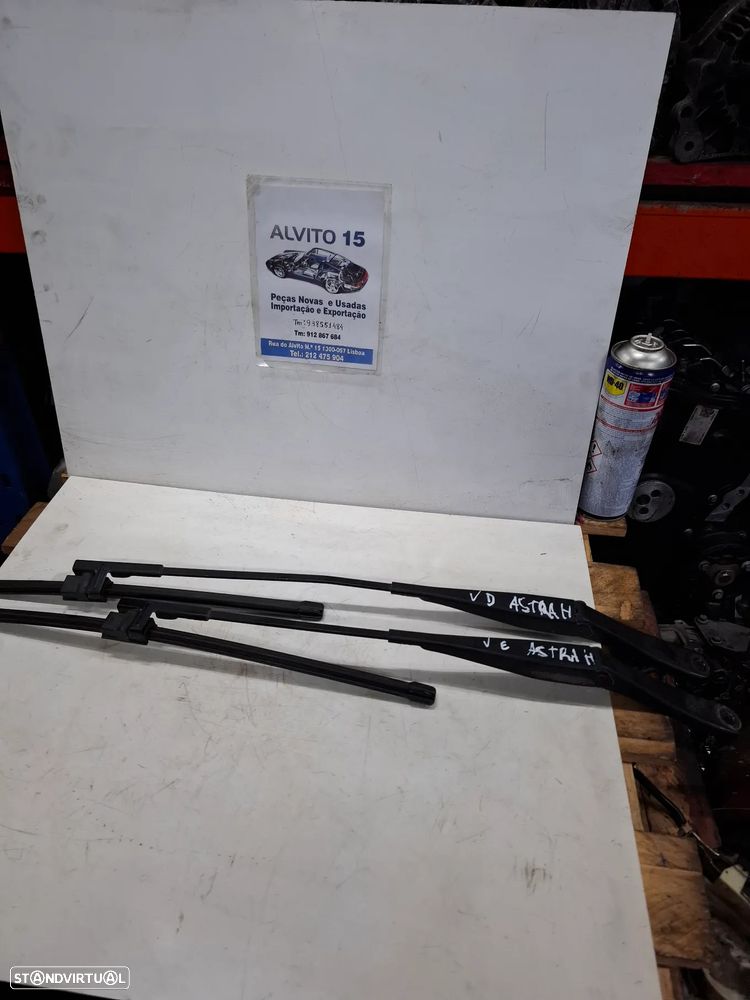 Braços escovas frente Opel Astra H - 1