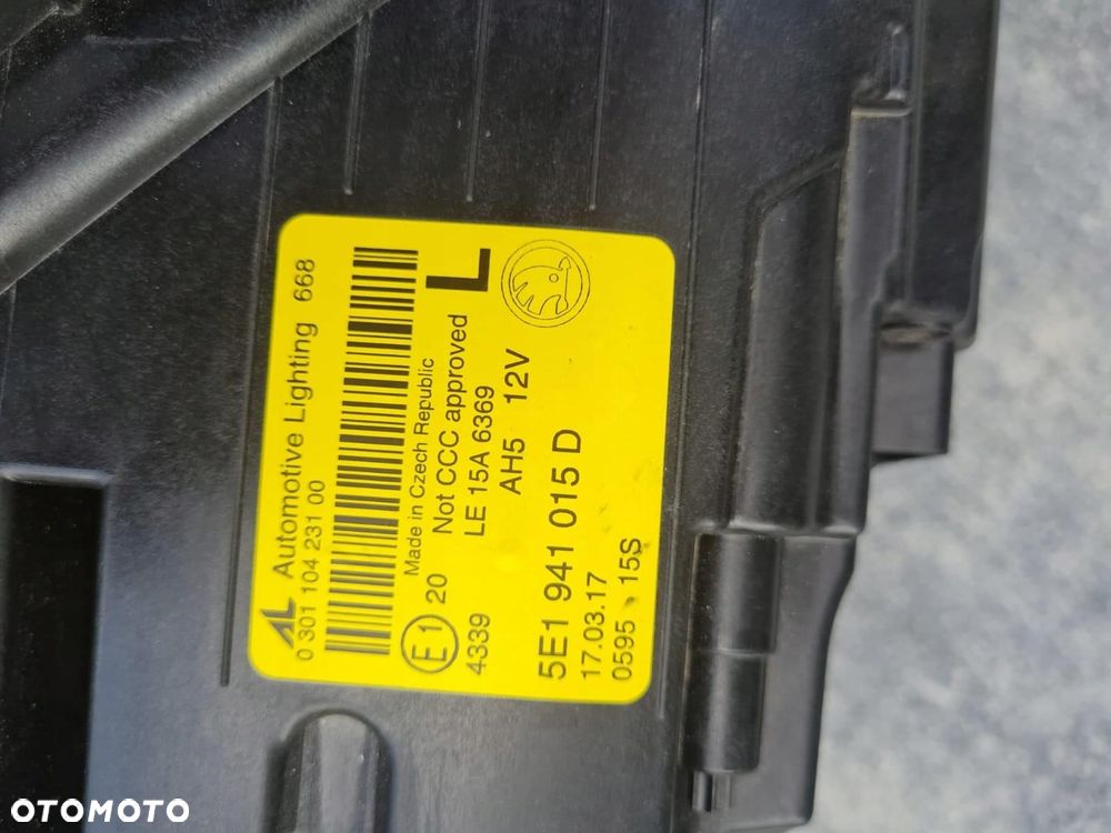 SKODA OCTAVIA 3 III 5E1 LIFT Kompletne Lampy Full Led 5E1941015D 5E1941016D - 13