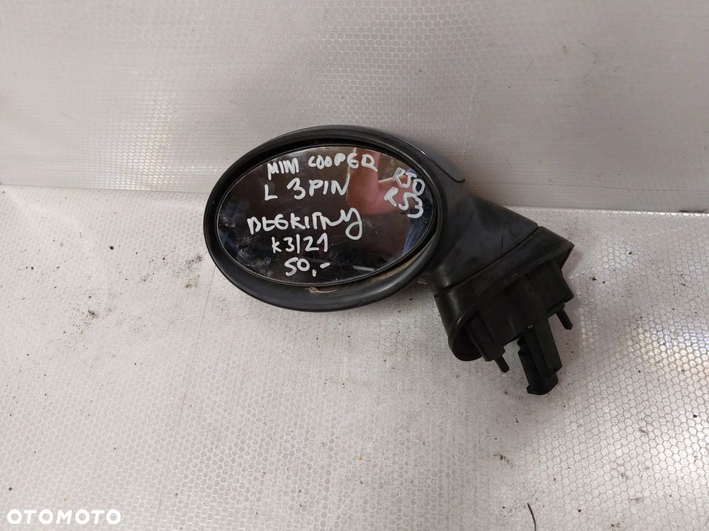 - LUSTERKO ELEKTRYCZNE LEWE MINI COOPER R50 R53 BŁEKITNY 3PIN - 4