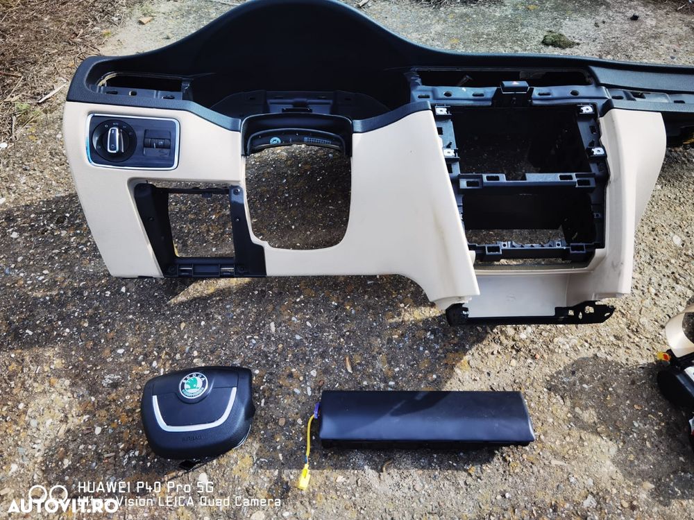 Kit Airbag si plansa bord SKODA SUPERB 2 an 2008-2013 - 2