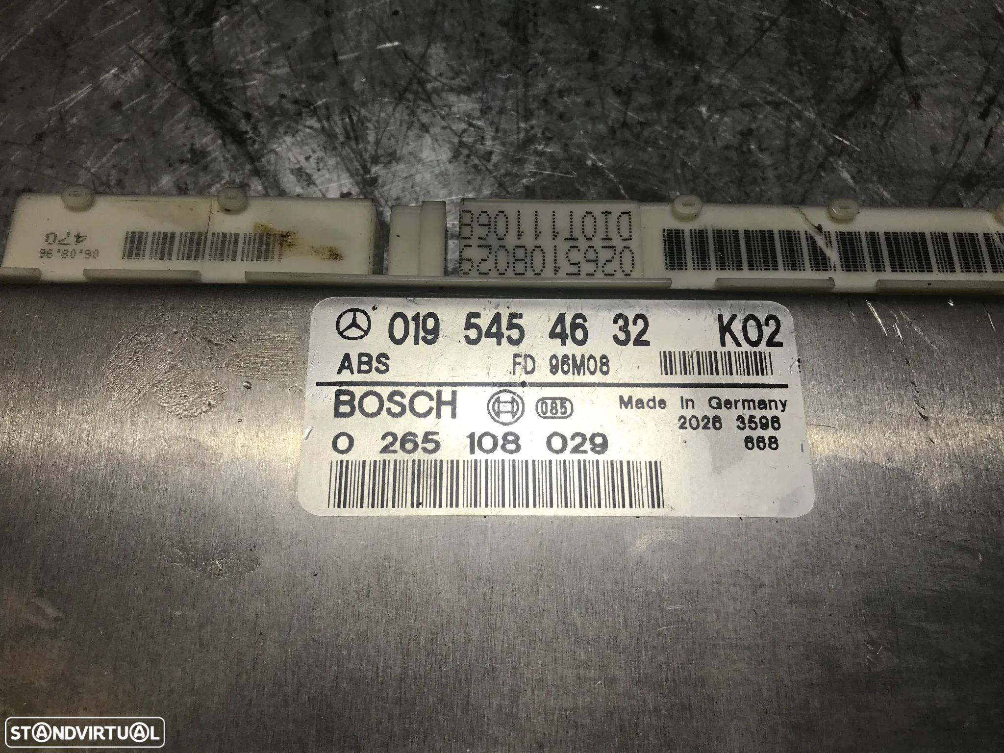 CENTRALINA DO ABS MERCEDES W202 C200 C220 0195454632 0265108029 - 2