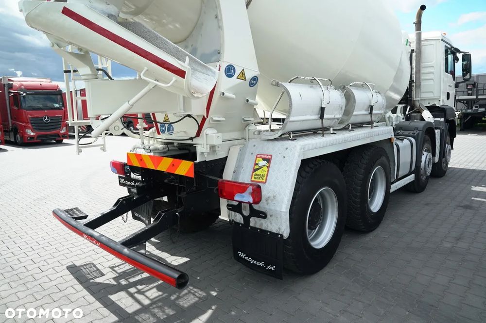 MAN TGS 35.400 / 8x4 / BETONOMIESZARKA / SCHWING STETTER / GRUSZKA 9 M3 / EURO 5 - 13