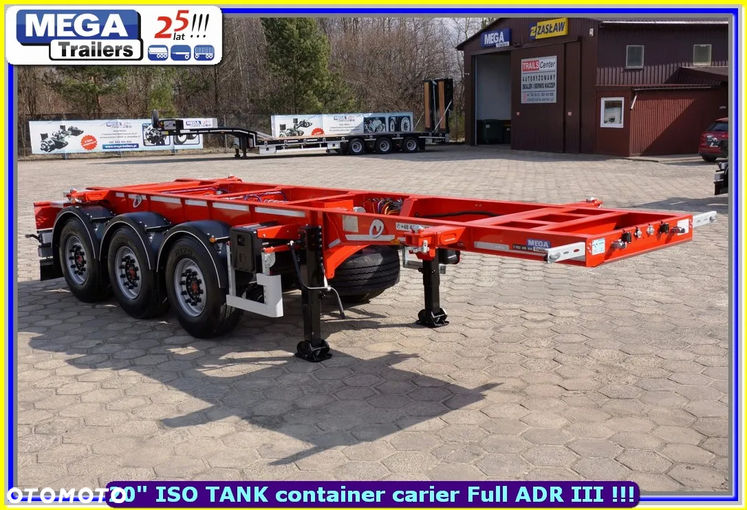 Inny Naczepa do przewozu Tank Kontenerów 20 FT  MEGA TRAILERS - 9